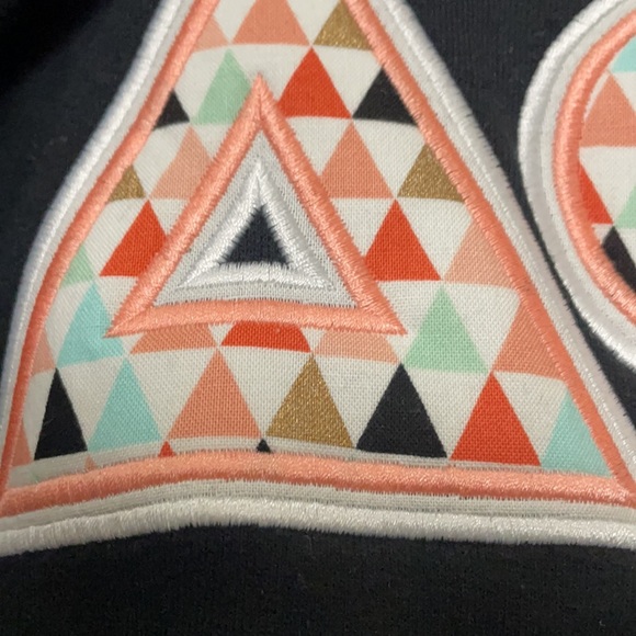 Delta phi epsilon (DPhiE) double back sweatshirt - Picture 3 of 3